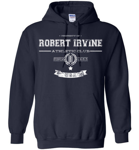 *NEW* Robert Irvine Athletic Club - White Logo - Hoodie (Youth, Mens, Ladies)