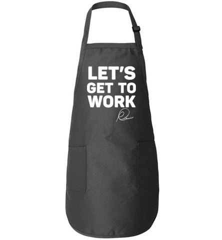Let's Get To Work - Apron