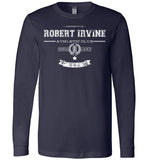 *NEW* Robert Irvine Athletic Club - White Logo - Longsleeve (Youth, Mens, Ladies)