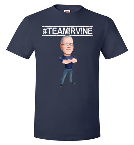#TEAMIRVINE T-Shirt (Arms Crossed)
