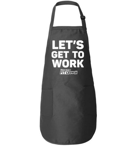 FitCrunch - Let's Get To Work Apron